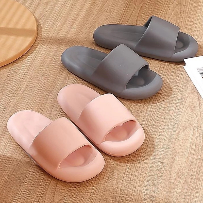 New Cloud Soft EVA Slippers Couple Home Outdoor Slipper Summer Beach Unisex Bedroom Shoes Ladies Flip Flops Thick Bottom Sandals