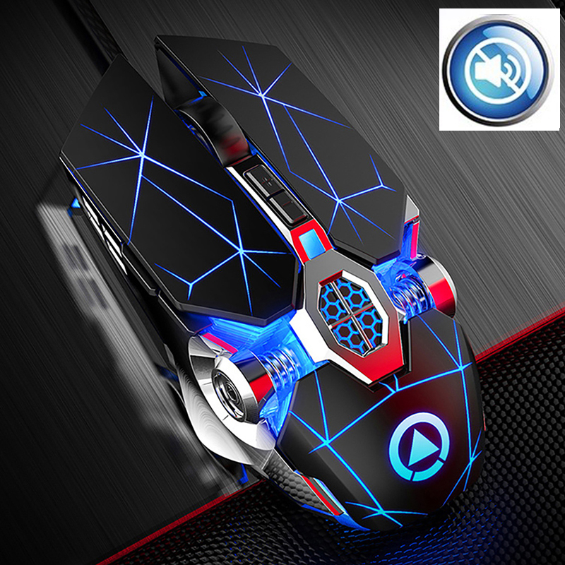 New RGB Pro Gaming Mouse 7 Button Optical USB Wired Silent Computer Mause Gamer Mice Game Mouse For PC Laptop Home Office