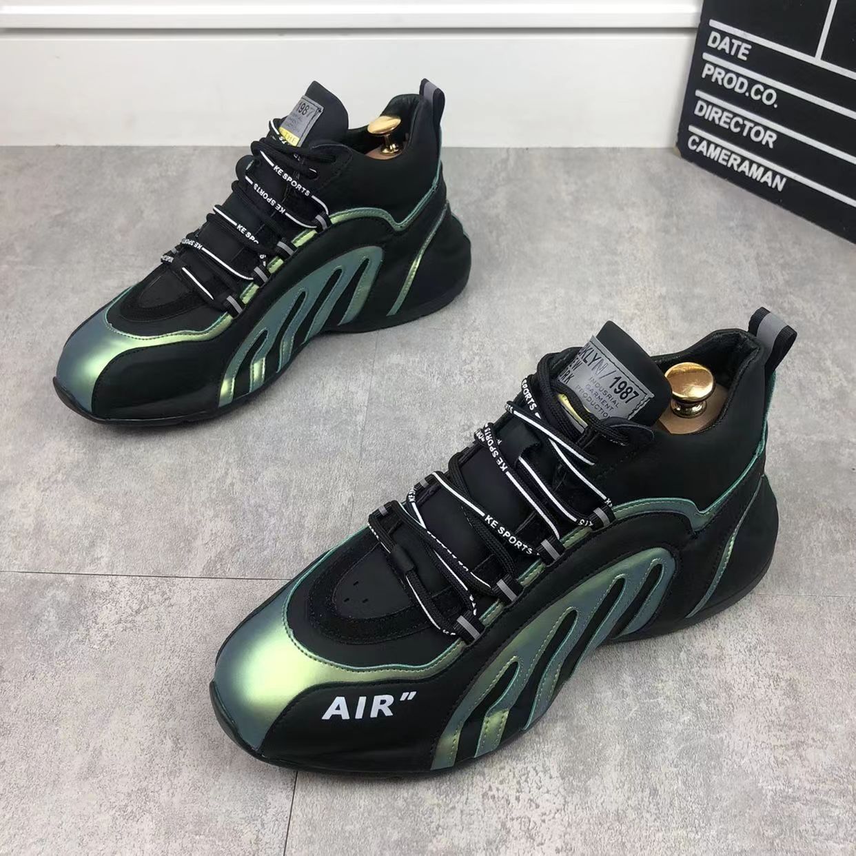 Men's and Women's Spring New Fashion Trend Sports Leisure Soft Sole Soft Top Versatile Forrest Gump Shoes Dad Shoes