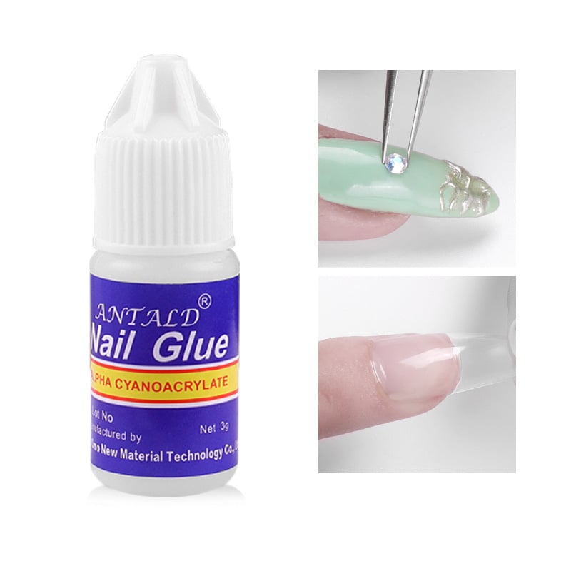 1PC Nail Glue Diamond Glue Nail Jewelry Nail Plate Wearing Glue