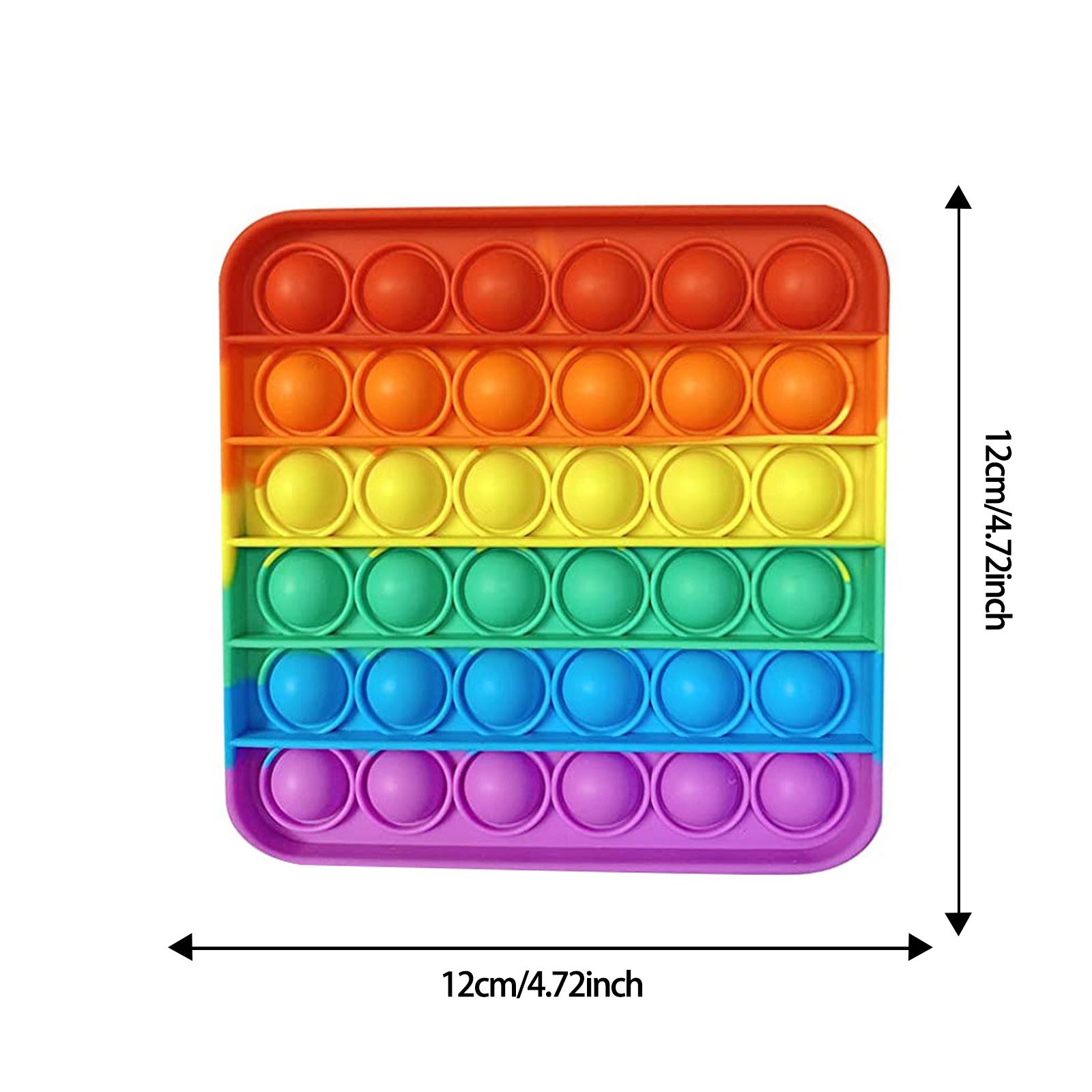 Sensory Pop It Fidget Toy Box Squishy Figet Stress Reliever Toys Push Bubbleadult Child Funny Anti Stress Popit Reliver Poppit
