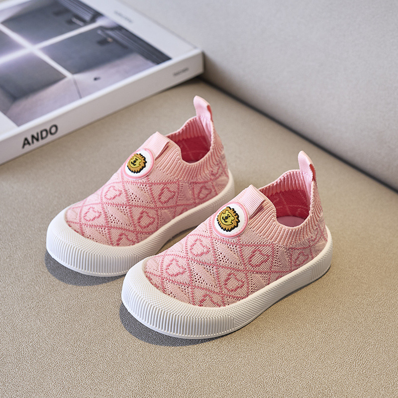 Children's shoes, trendy children's board shoes, low cut children's casual shoes, fly woven baby shoes