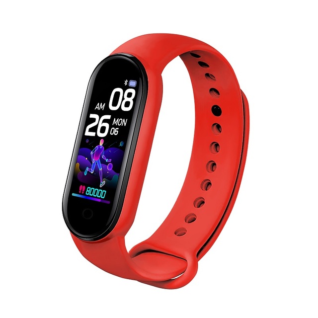 Rovtop M4 Smart Watch Band 4 Fitness Tracker Sport Watch Heart Rate Blood Pressure Smart watch Monitor Health black