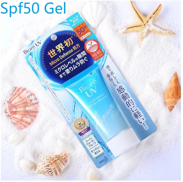 Sunscreen Spf50 Gel Isolation Lotion Sunscreen Whitening Waterproof Refreshing Moisturizing Unisex Sunscreen