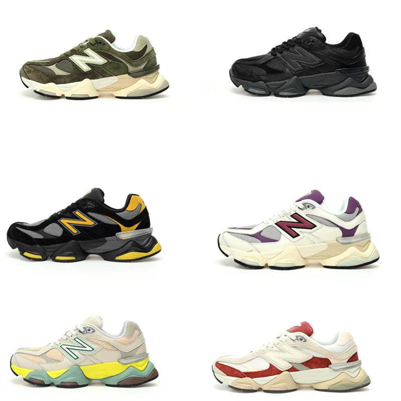 New Balance NB 24 Millennium Little Elephant Hoof Men's and Women's Couple Retro Sports Pop Shoes 9060 Series Running Sneakers