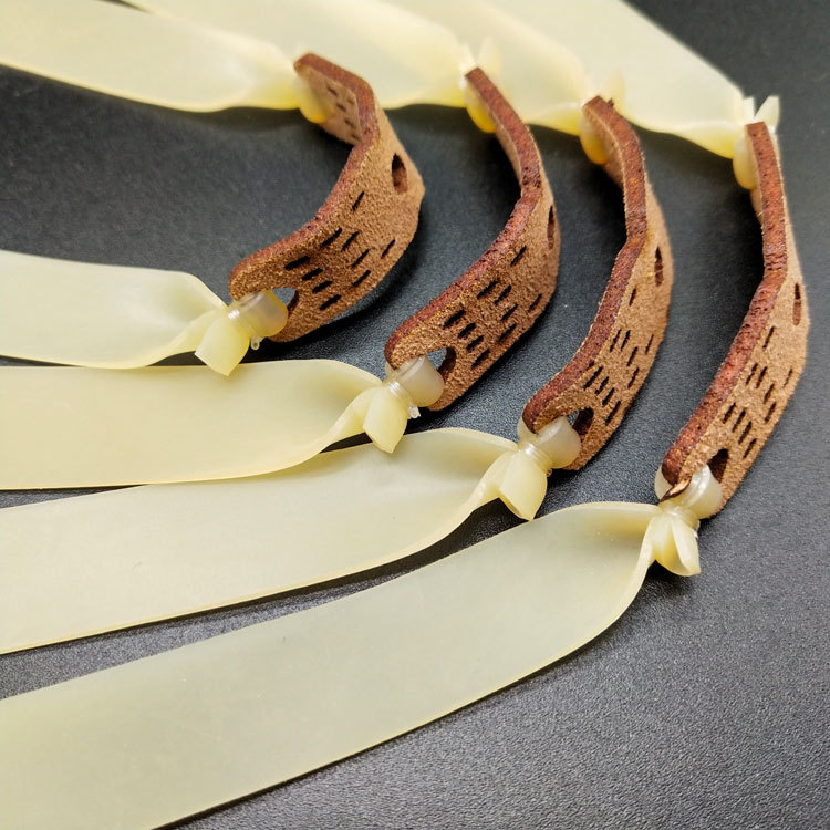 10pcs Slingshot Powerful Flat Rubber Band 1.2 mm High Elasticity Outdoor Catapult Shooting Accessories