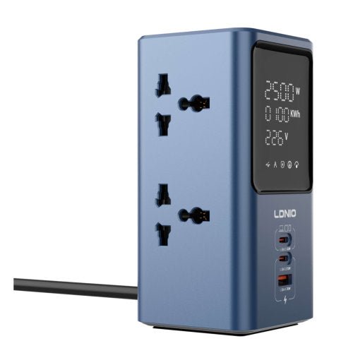 LDNIO SC2 7-IN-1 PORTS GAN45W TOWER EXTENSION