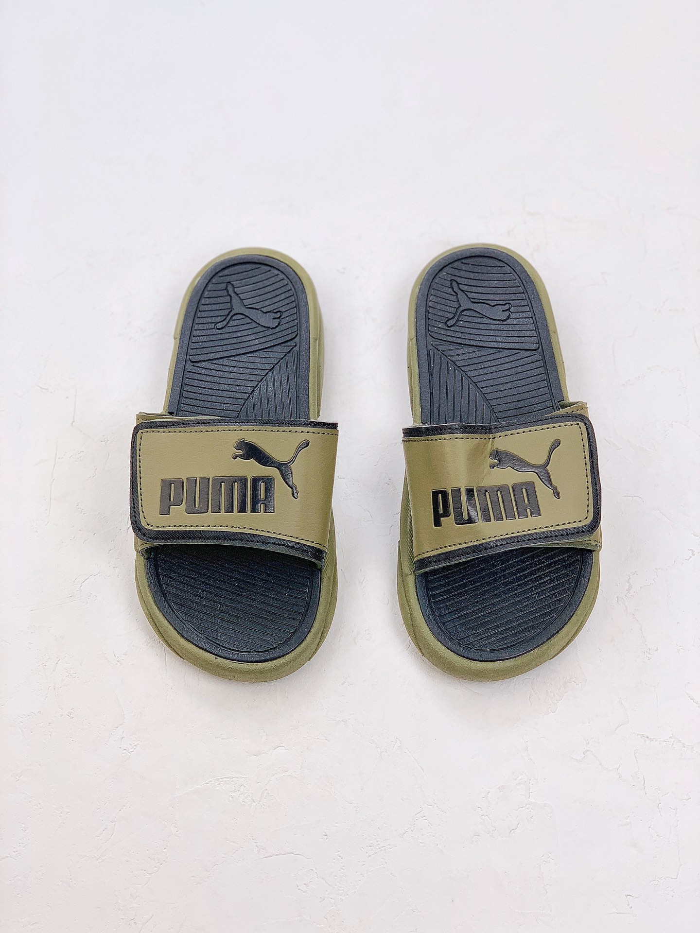 Puma ROYALCAT casual slippers new men's and women's beach sports Velcro sandals and slippers size 36-45