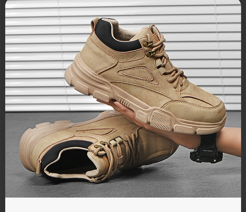 2025 Work Safety Shoes Men Lightweight Safety Boots Indestructible Work Sneakers Women Kevlar Insole Protective Steel Toe Shoes