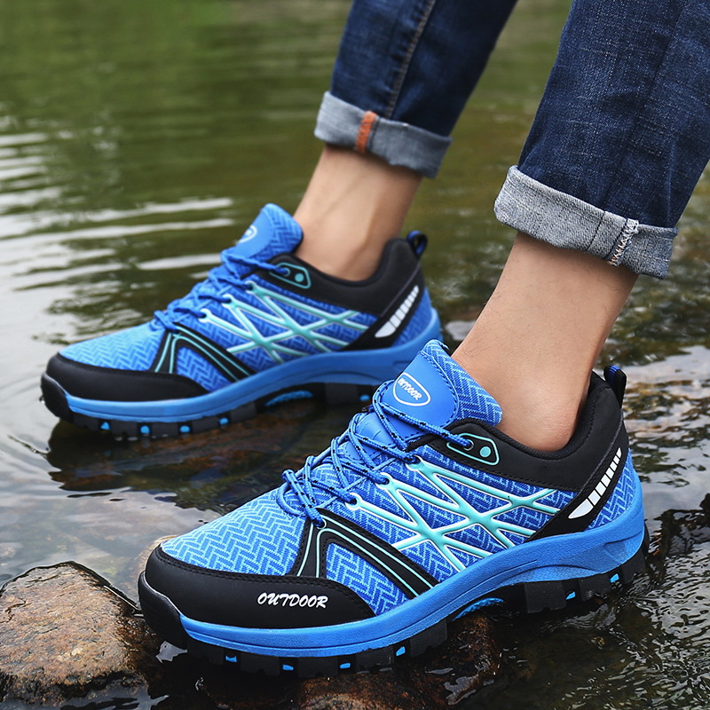 Spring and Autumn New Outdoor Creek Crossing Shoes Swimming and Mountaineering Shoes Hiking Fashion Flyknit Shoes