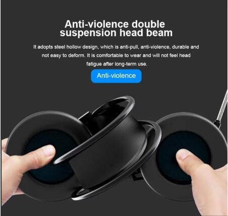 Professional Gaming Headset with BOX Deep Bass Game Headphones with Microphone for Computer Gamer Surround Sound with LED Light