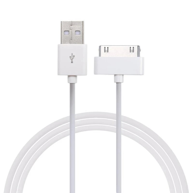 USB Data Charger Cable for iPhone 4 4s iPod Nano iPad 2 3 iPhone 30 Pin Cable USB 1m Charging Cable Chargeur Phone Accessories