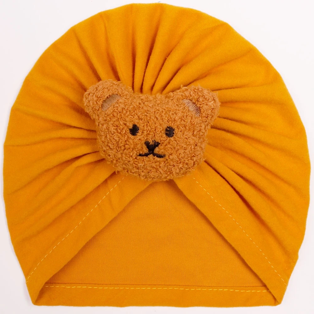 new children's hat Baotou hats Baby bear hat baby baby warm girl hats