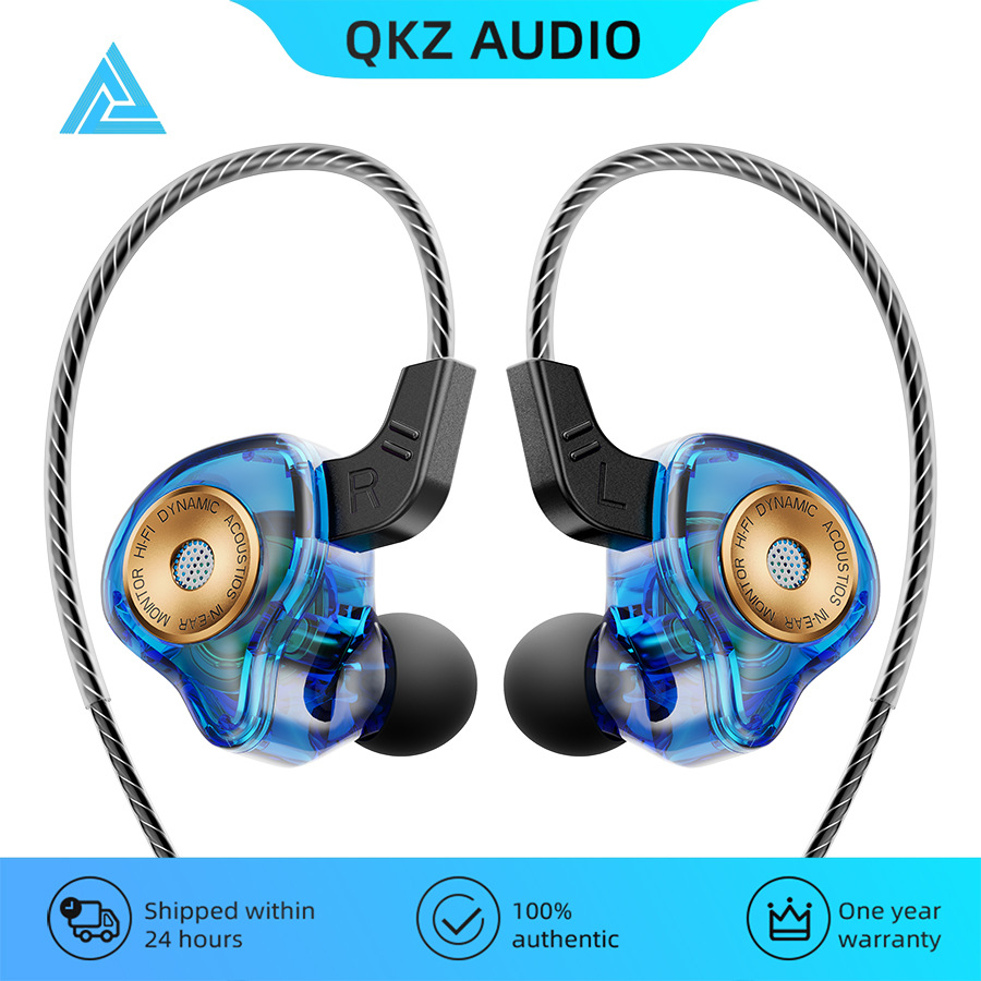 QKZ AK6-Ultra In-Ear Dynamic Earphones Mobile Phone Monitor Earphones Music Wired Control With Microphone