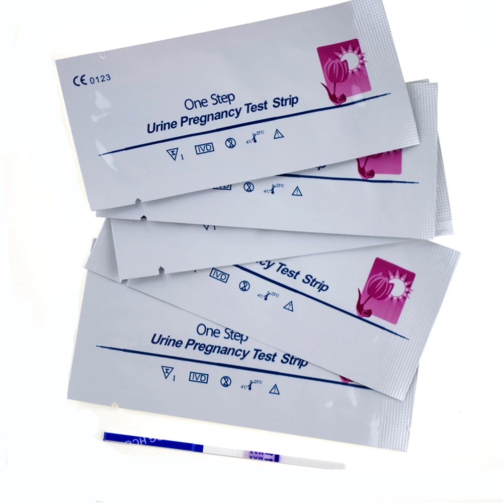 10 Pieces Of Pregnancy Urine Test Paper Ovulation Urine Test Paper Lh Test Paper Kit Household High-precision