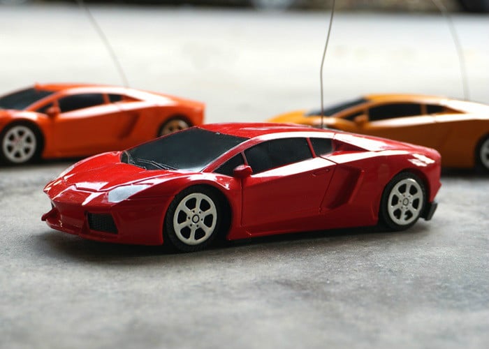 New remote control car children 1:24 Lamborghini sports car toy model car simulation alloy toy car