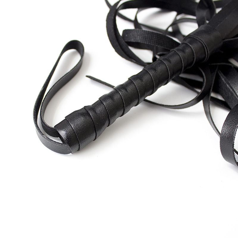 Woman Sex Lingerie Leather Whip Flogger Plush Sex Handcuffs Bondage Slave Exotic Accessories Toys For Couples Games
