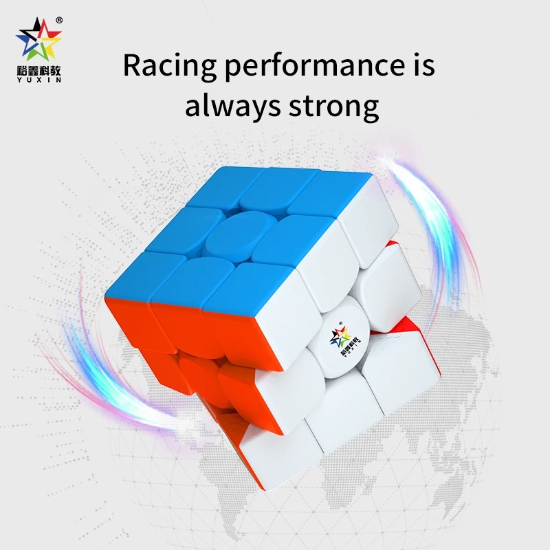 YuXin Little Magic 3x3 Magnetic V2 Magic Cube YuXin 3x3x3 Puzzles Educational Toys For Children