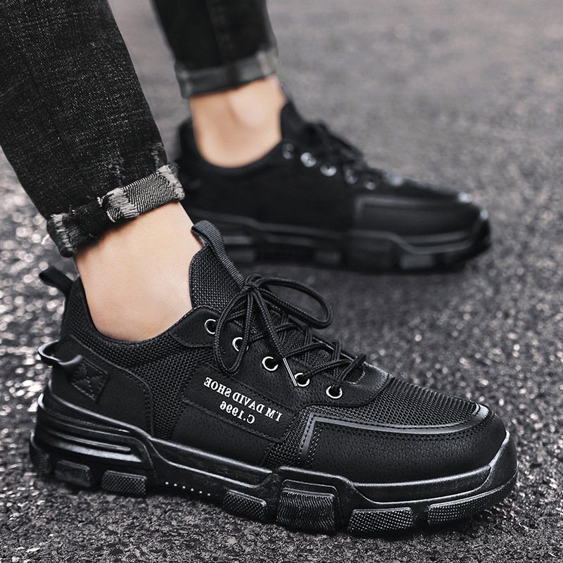 Men's shoes waterproof anti-slip wear-resistant safety shoes trend sports leisure breathable hiking shoes