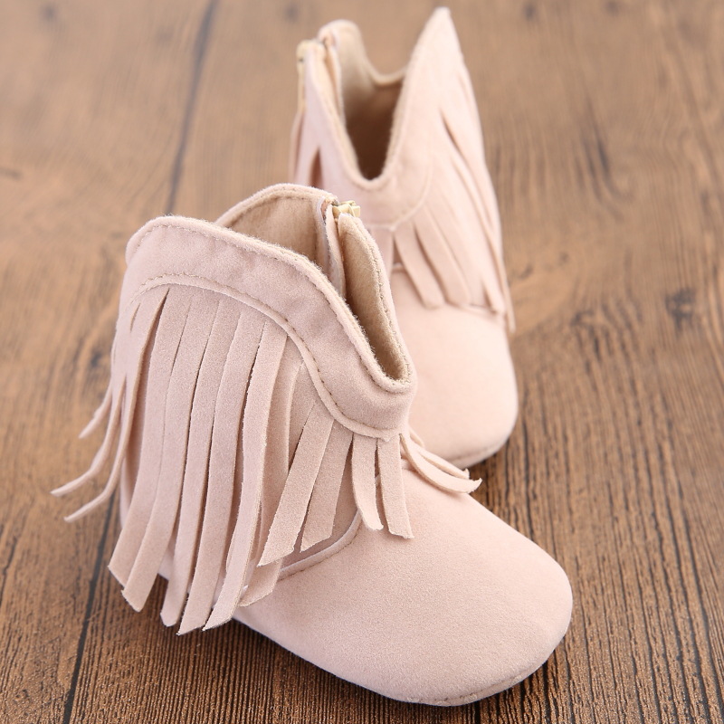 Winter warm non-slip high help baby shoes toddler shoes baby shoes