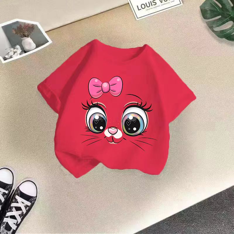 Boys And Girls Cotton T-Shirt Short Sleeve 2024 Summer New Style Children'S Top Boys Half Sleeve Children'S Clothes T Shirt
