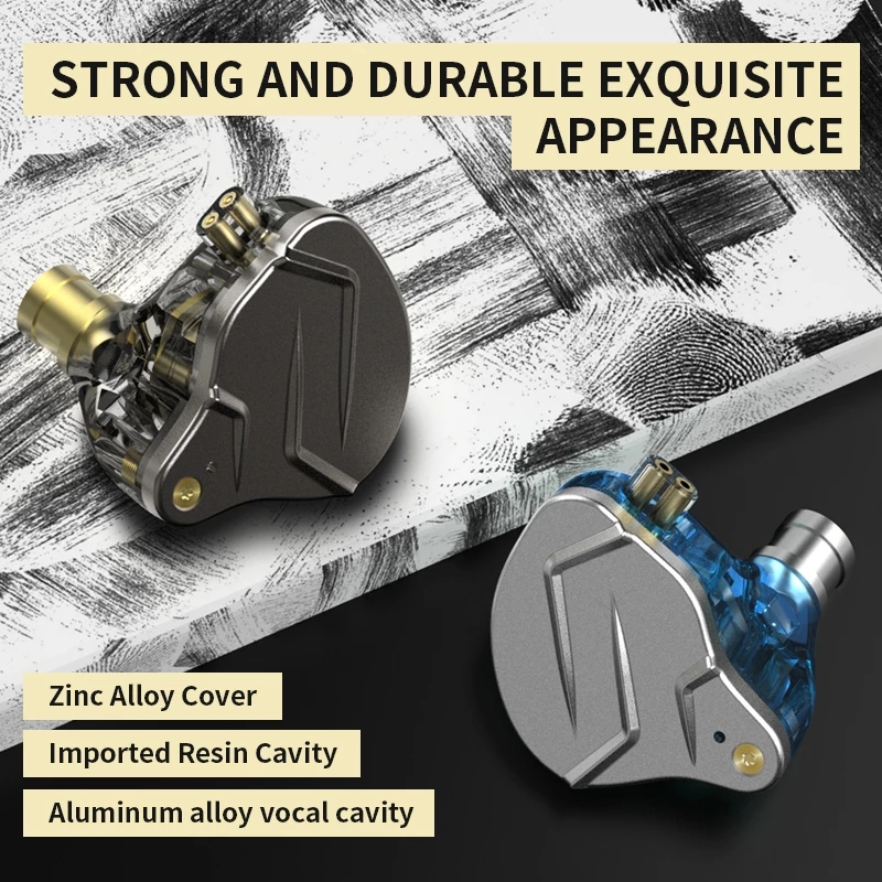 Pro In Ear Earphones Hybrid technology 1BA+1DD HIFI Bass Metal Earbuds Sport Noise Cancelling Headset Monitor écouteur