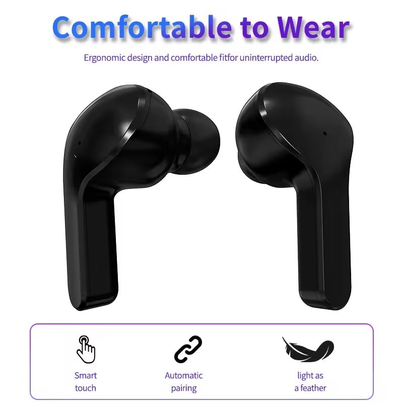 Transparent Wireless Bluetooth Headset HIFI Sound Wireless Earbuds Quality Bluetooth 5.3 For Wireless Headphone