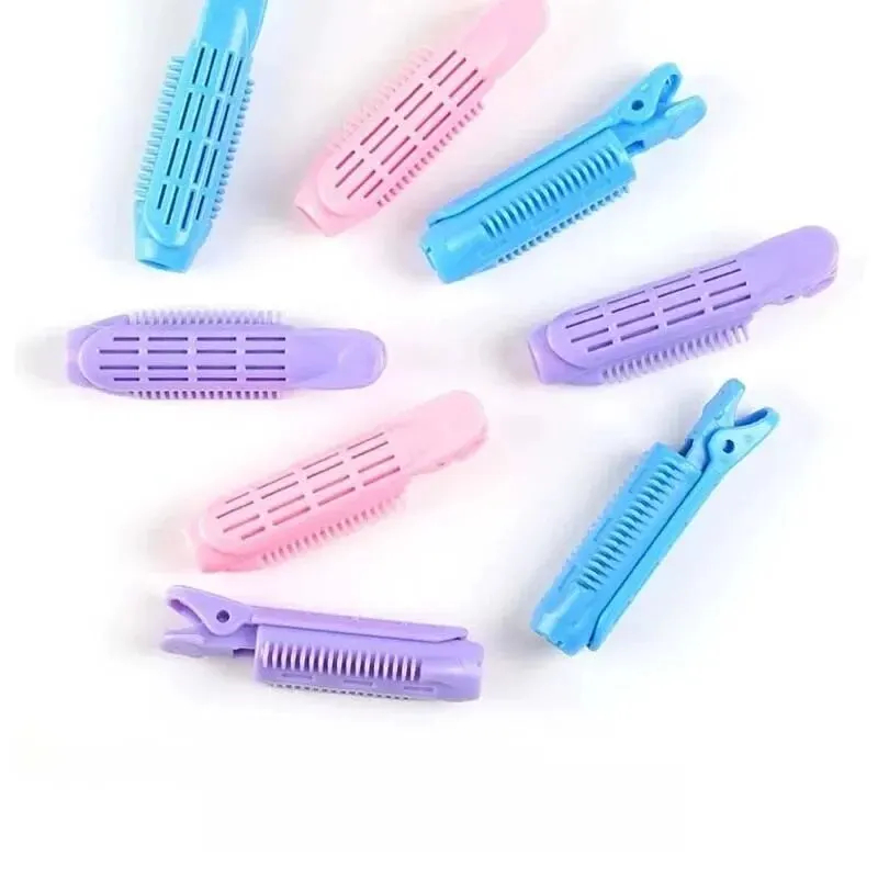 2PCS Hair Root Fluff Clip Top Bobby Pin Curls Fixed Bangs Styling Lazy Fluffy Styling Pad Hairless Hairpin Set