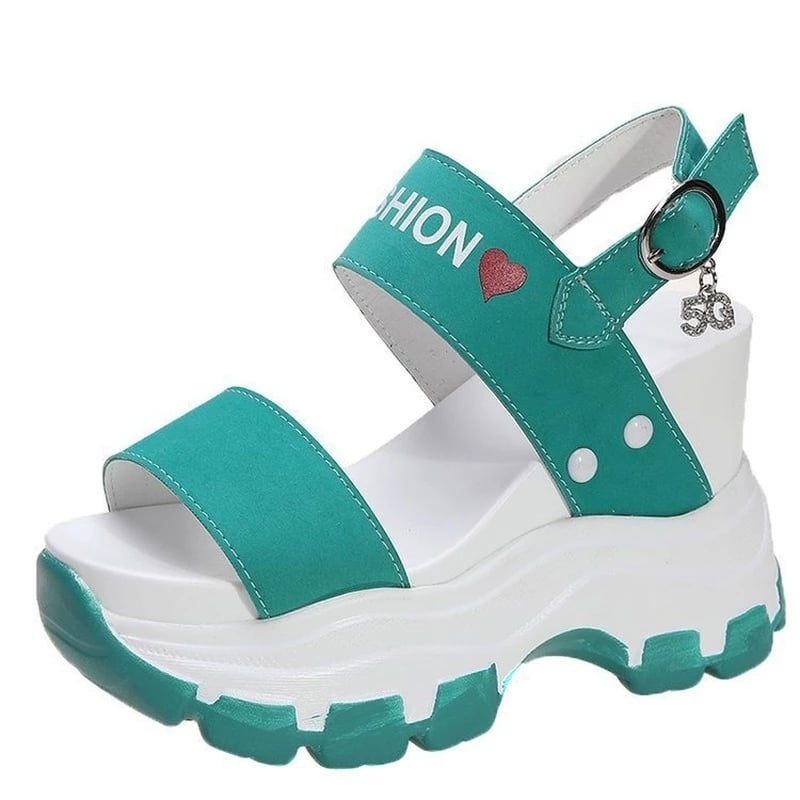 New Summer Women Platform Sandals Female Wedges Comfortable Shoes for Women Fish Toe Outdoor Height Increase Sandalia