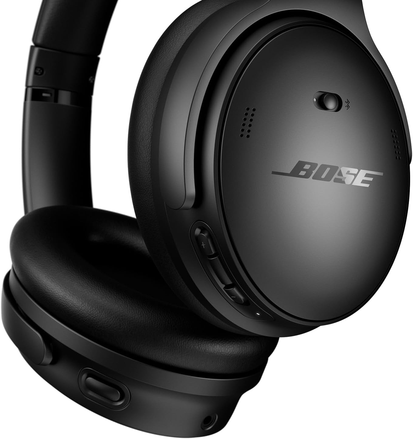 Bose QuietComfort Headphones - Wireless Bluetooth Headphones, Active Over Ear Noise Cancelling and Mic, USB-C Charging, Deep Bass, Up to 24 Hours of P