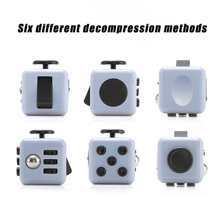 1pc Adults and Children Relieve Anxiety Finger Toys Decompression Craps Irritation Decompression Magic Cube Artifacts Toys