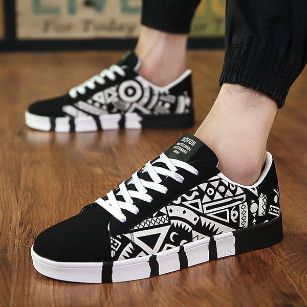 Spring men's casual shoes, trendy shoes, canvas shoes, sports shoes, men's shoes