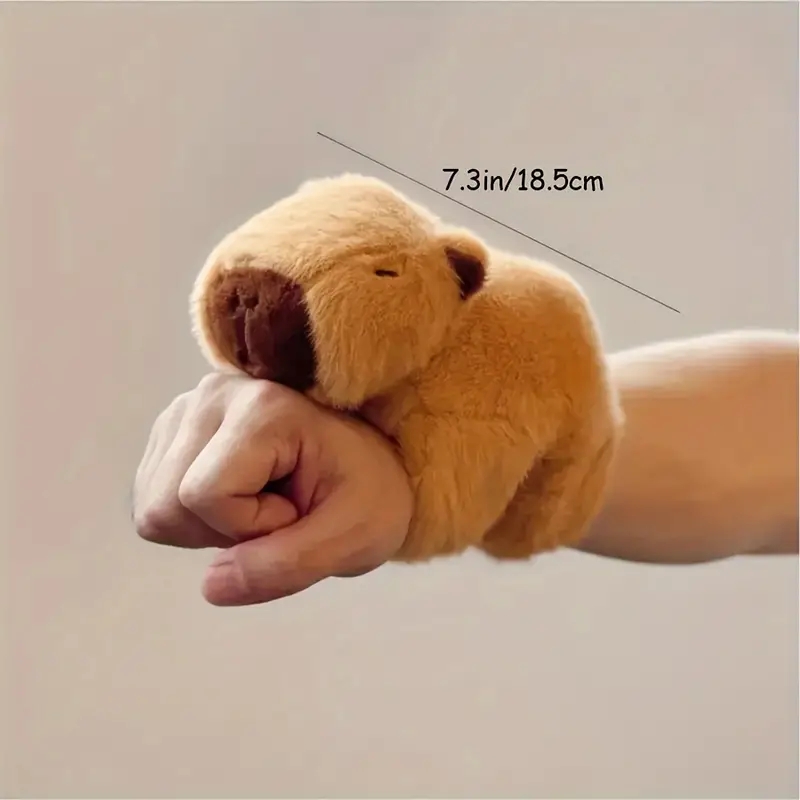 1pc, Capybara Rodent Plush Toy, Curtain Holdback Ring, Multifunctional Capybara Plush