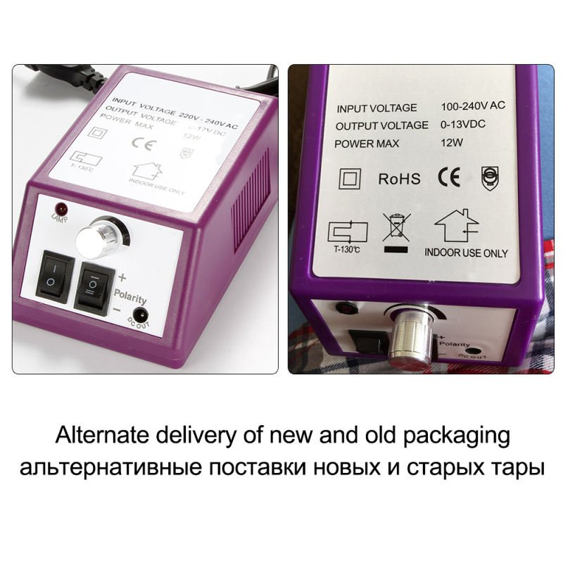 Professional Manicure Machine Set Electric Nail Drill Bits Mill Cutter Nail Art Sanding File Gel Cuticle Remover Ceramic Cutter