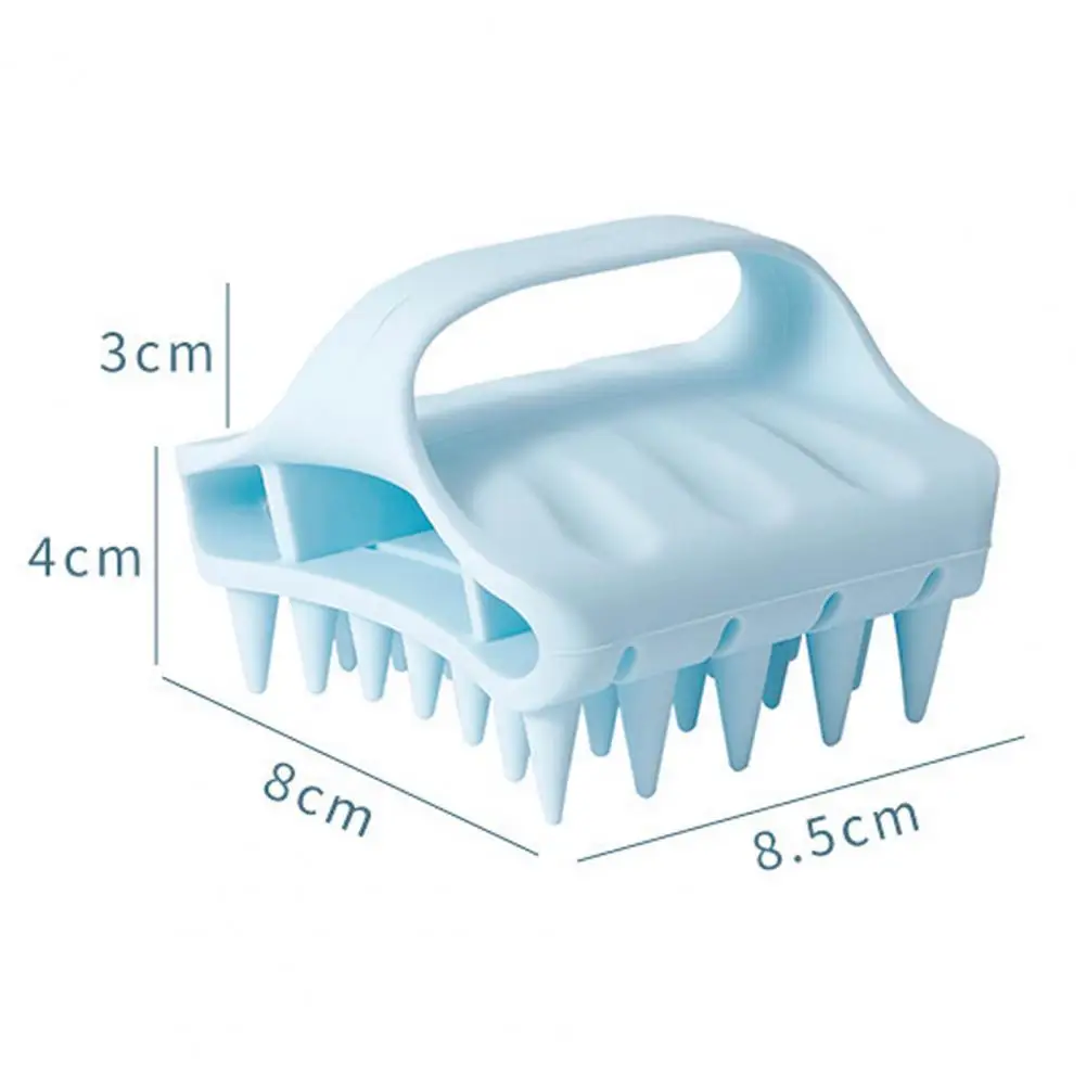 Silicone Wash Brush Relaxation Massage Promotes Hair Growth Deeply Cleans Scalp Deep Cleansing Hair Brush for Shower Supplies