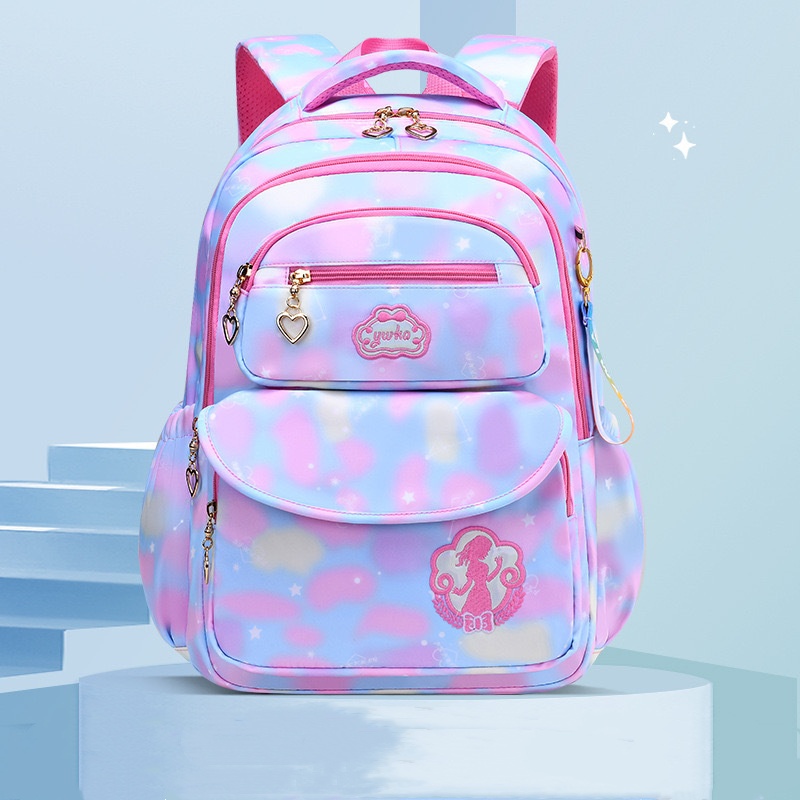 Fashion Oxford Cloth School Bag Large Capacity Clouds Design Student School Backpacks Cartoon Multifunction Kids Backpack School