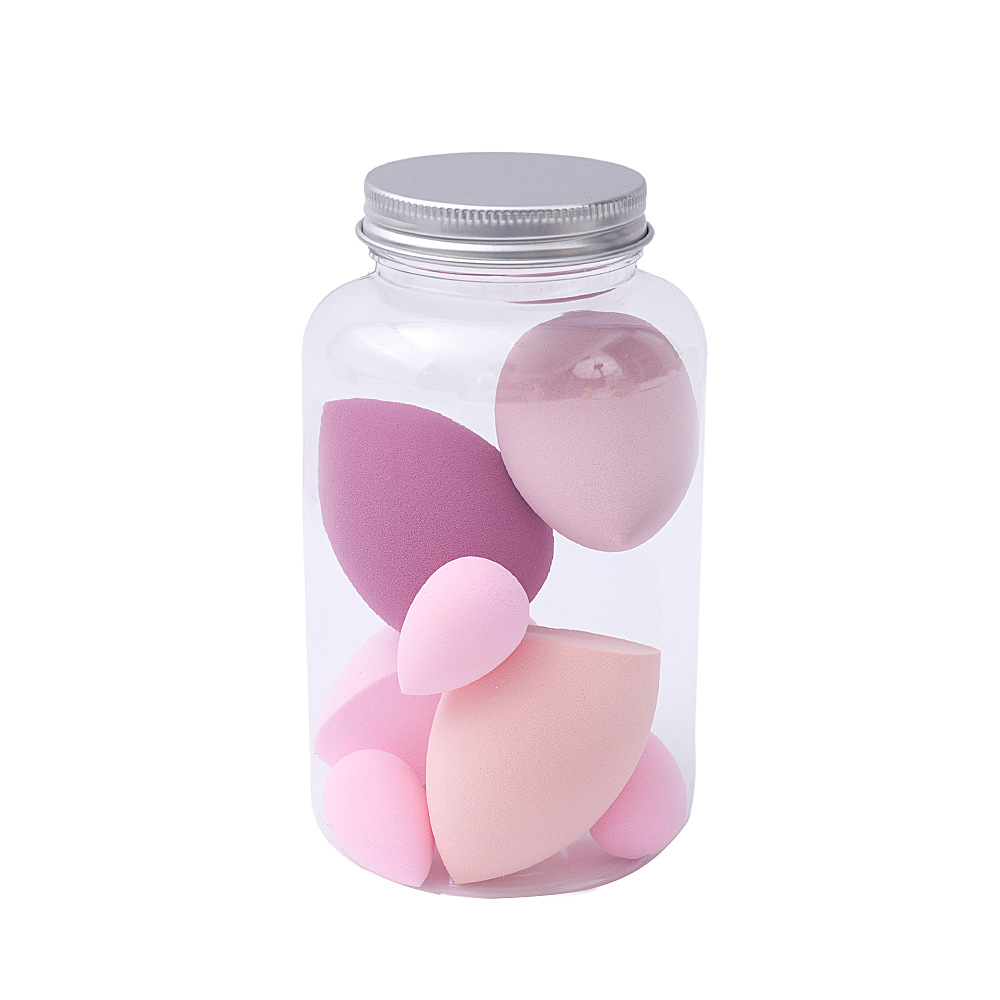 Drifting Bottle Makeup Egg Set 4 Large+3 Small 4 Large+2 Small Drifting Bottle Powder Puff Set Makeup Egg Makeup Egg