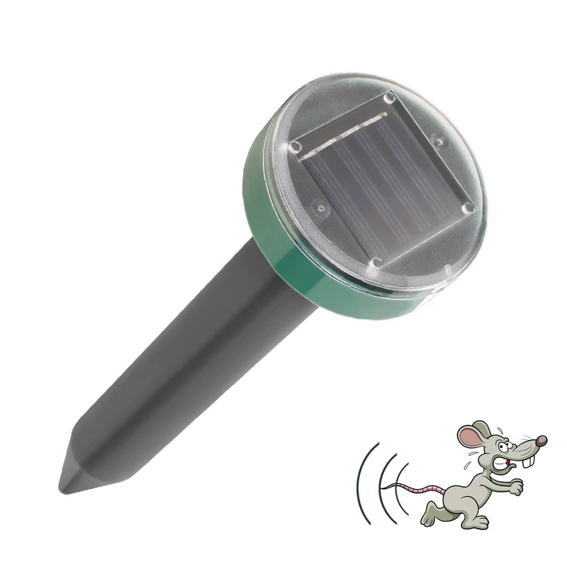 Solar Power Mole Repeller Snake Deterrents Outdoor Groundhog Repellents
