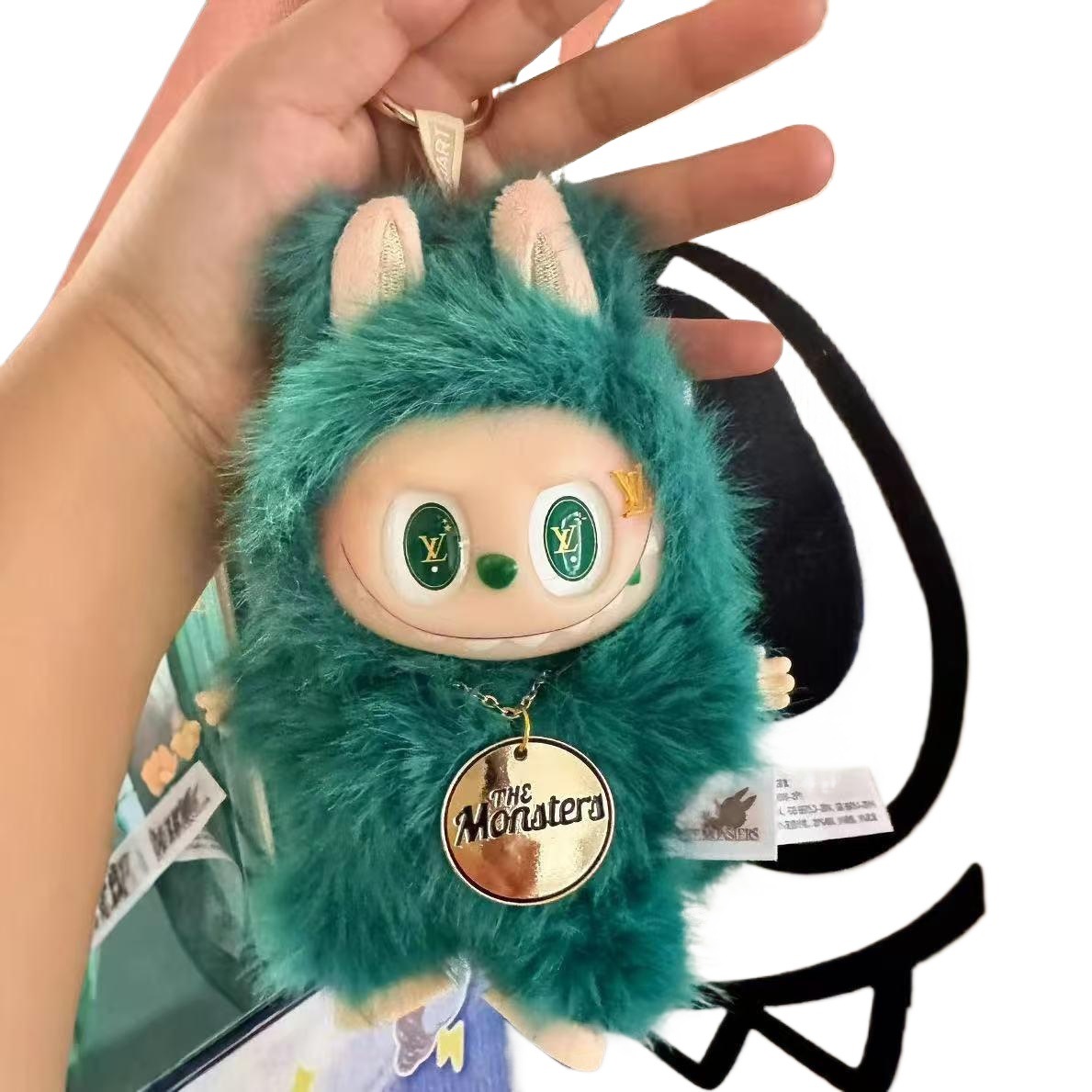 Bubble Labubu high-quality 3.0labubu plush toy plush gift figurine doll