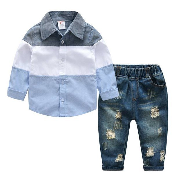 Children Clothing Spring Toddler Boys Clothes Gentleman Outfit Kids Clothes Tracksuit For Boys Clothing Sets 2 -7 Year