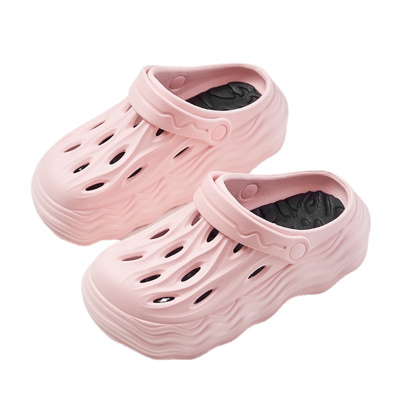 2023 New Dongdong Shoes Women's Summer Fashion Outwear Elevated Dongdong Shoes Beach Sandals and Slippers Thick Sole Garden Shoe
