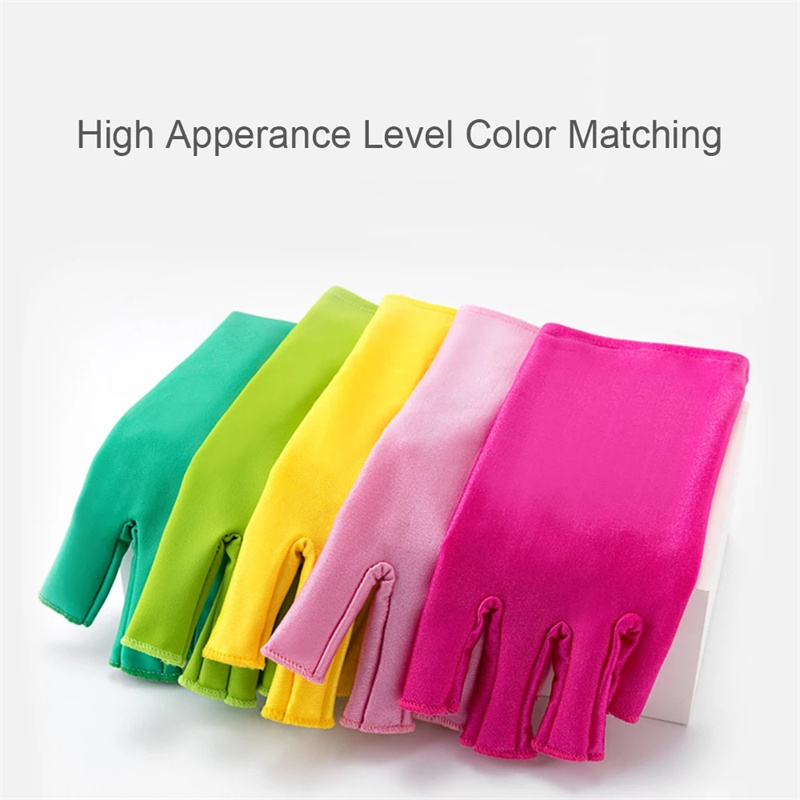 1 Pair Anti UV Radiation Protection Gloves LED Lamp Nail UV Protection Glove Nail Art Gel Nail Dryer Light Nail Art Equipment