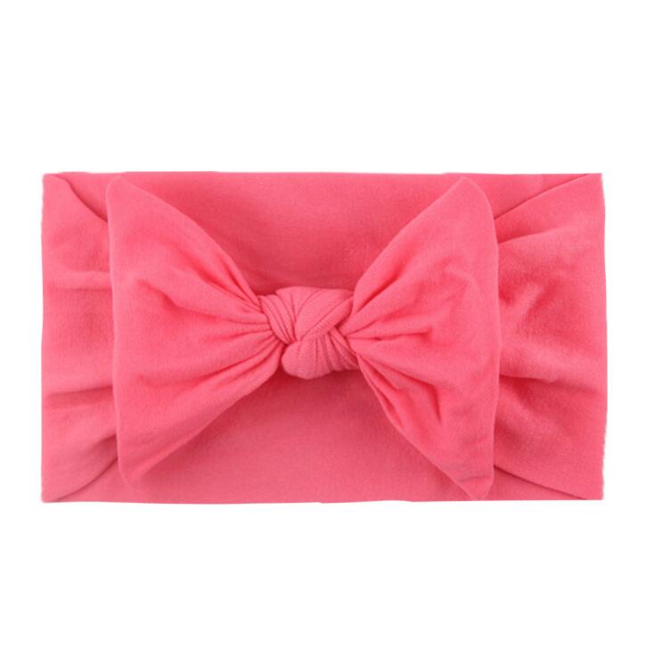 Ins baby hair accessories super soft nylon bow children jewelry lovely princess hair band