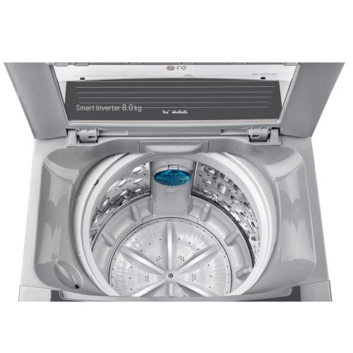 LG 9KG SMART INVERTER TOP LOAD WASHING MACHINE SILVER