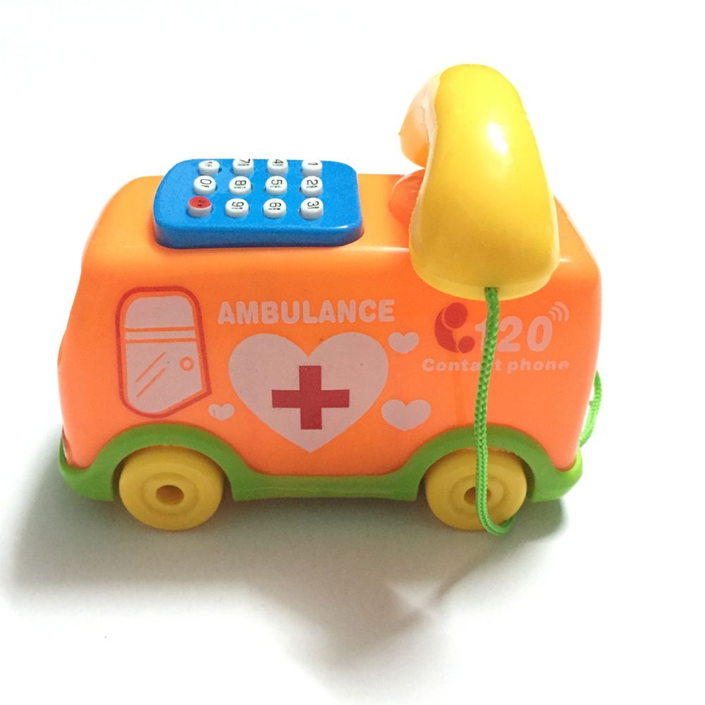 Aby Toys Music Cartoon Bus Phone Educational Developmental Kids Toy Gift