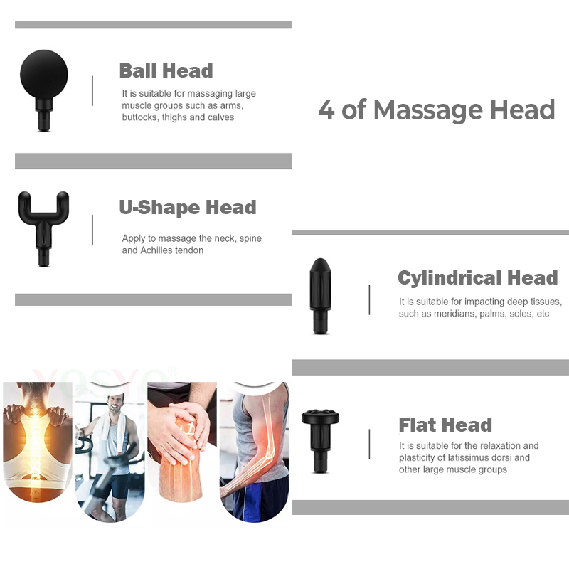 Fascia Muscle Relaxation Pocket Massage Stick Mini LCD 20 Gears Fitness Body Masseur Shoudler Pain Remove
