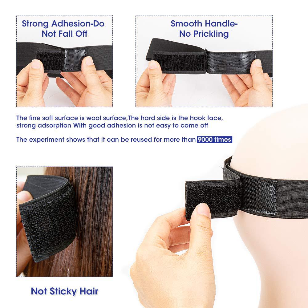 1PC wig elastic band wig elastic band, hairdressing head cover, edge fixing, anti slip band