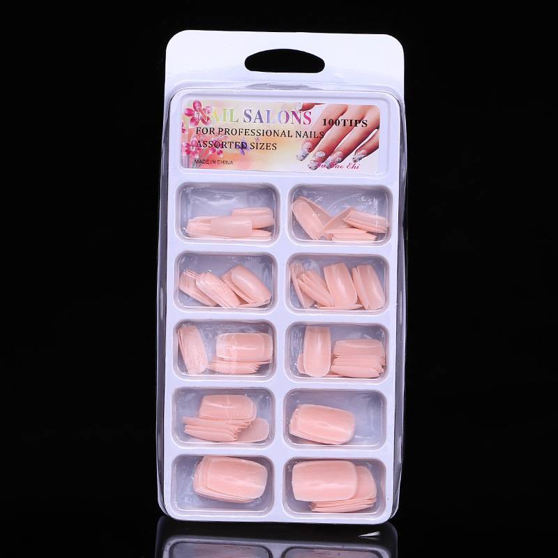 New fashion personality French nails full patch 100 pieces / box