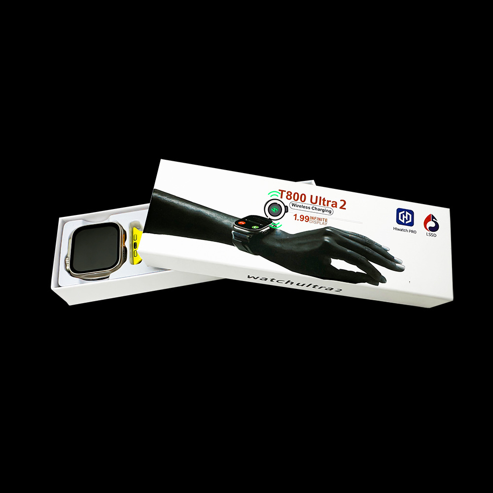 New T800 Ultra 2 smartwatch with multiple sets of UI for free switching, 9th generation gesture answering phone