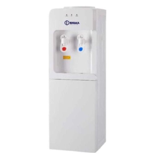SIGMA 2 TAPS 19L STORAGE CABINET WATER DISPENSER WHITE